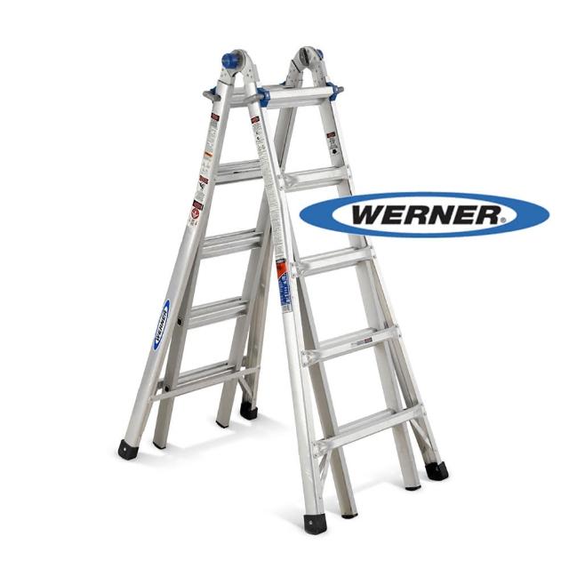 【WERNER】美國Werner鋁梯-MT-22 鋁合金伸縮式多功能梯/萬用梯