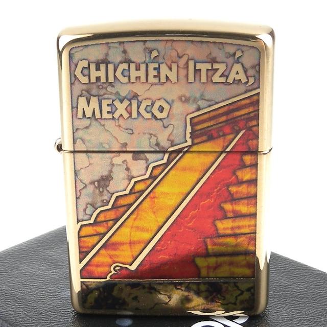 【Zippo】美系~Pyramid Chichen Itz-墨西哥契琴伊薩金字塔打火機