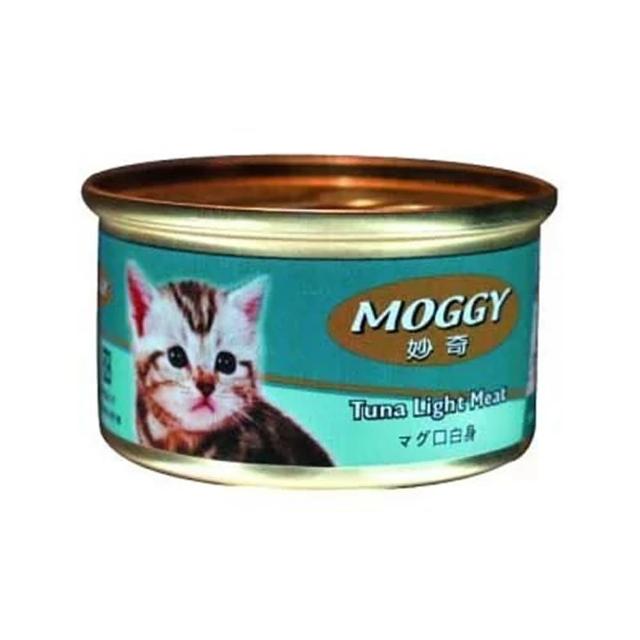 【MOGGY 妙奇】鮪魚貓罐 85g*24罐組(副食 全齡貓)