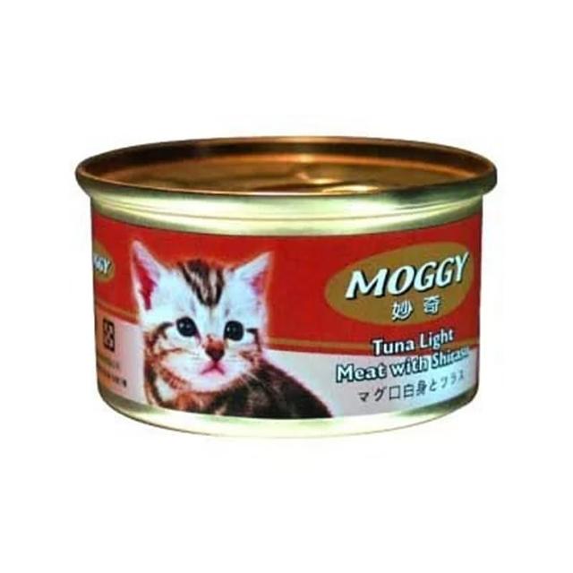 【MOGGY 妙奇】鮪魚貓罐 85g*24罐組(副食 全齡貓)