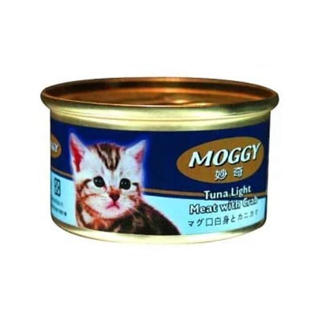 【MOGGY 妙奇】鮪魚貓罐 85g*24罐組(副食 全齡貓)