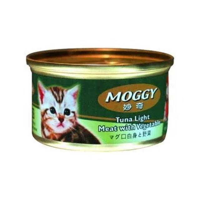 【MOGGY 妙奇】鮪魚貓罐 85g*24罐組(副食 全齡貓)