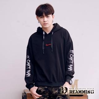 【Dreamming】街頭SIERMAN影像連帽休閒長T(共二色)