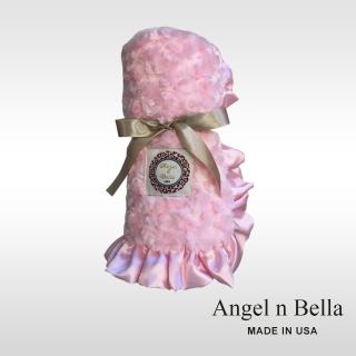 【Angel n Bella】頂級柔絲涼感攜帶毯(雪紡粉)