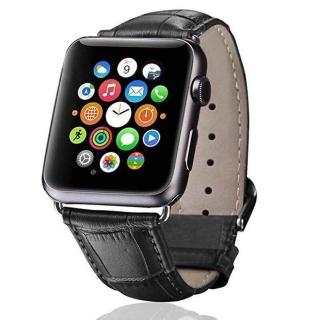 【IN7】Apple Watch 鱷魚紋系列手工真皮錶帶42mm/44mmm