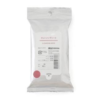 【MUJI 無印良品】攜帶用卸妝巾/12張