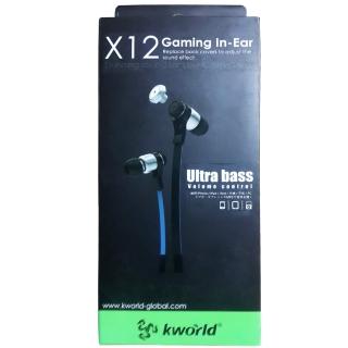 【Kworld 廣寰】入耳式電競耳麥 X12