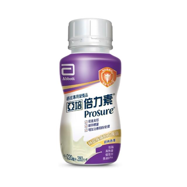 【亞培】倍力素癌症專用即飲配方220ml x24入x3(口味2選1-香草/莓果新上市)