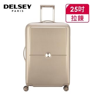 【DELSEY 法國大使】TURENNE-25吋旅行箱-香檳金(00162182017)