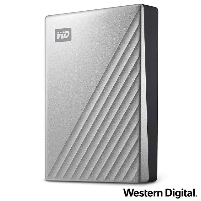 【WD 威騰】My Passport Ultra for Mac 4TB 2.5吋USB-C行動硬碟