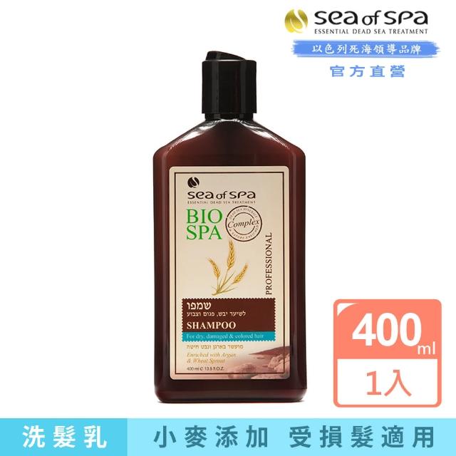 【SEA OF SPA】小麥精華洗髮乳-乾燥受損型(以色列死海 小麥精華洗髮乳-乾燥受損型)