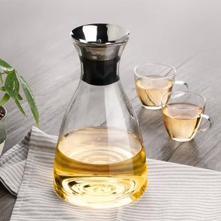 【極簡美學】經典 北歐風 高質感 流線型 SOLO 耐熱 玻璃 冷水壺(1000ml)