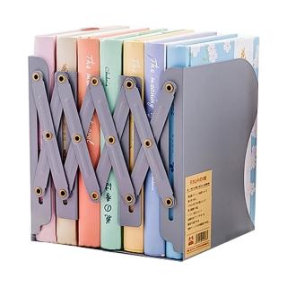 【JLM生活館】單色無印刷極簡設計伸縮書架-四入組(伸縮、書架、無印刷)