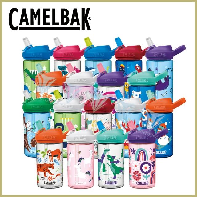 【Camelbak】eddy+兒童吸管運動水瓶400ml買一送一(兒童水壺)