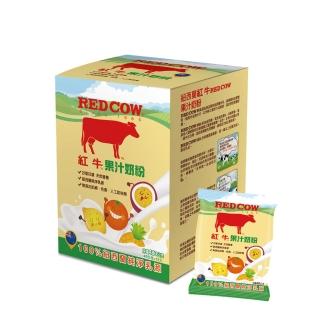 【RED COW紅牛】果汁奶粉隨手包X1盒(40gX12入/盒)