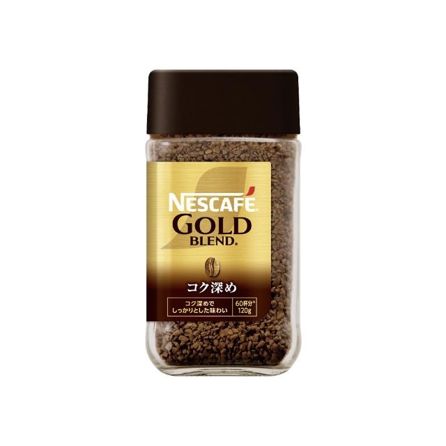 【NESCAFE 雀巢咖啡】金牌微研磨咖啡罐裝 120g/罐(口味任選;原味/深焙)