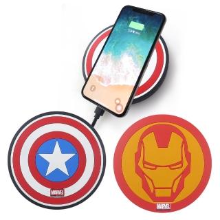 【Marvel 漫威】無線充電座/充電板(手機隨放隨充超方便)