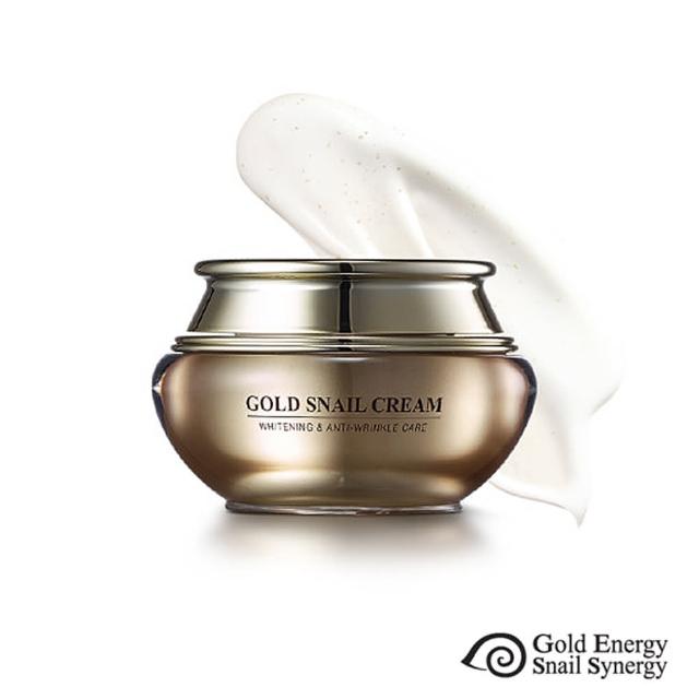 【Gold Energy Snail Synergy】黃金蝸牛極緻透白防皺修護霜50ml(黃金 蝸牛 緊緻 日晚霜 防皺)