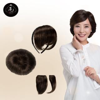 韓國全真髮手工製透氣增髮髮片