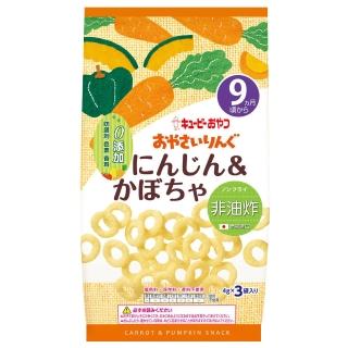 【KEWPIE】S-6寶寶果子圈圈-南瓜胡蘿蔔(12g)