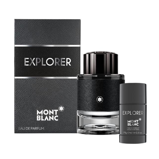 【MONTBLANC 萬寶龍】探尋旅者男性淡香精60ml(贈同款體香膏75g)