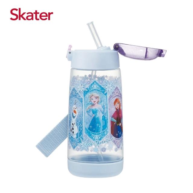 【Skater】透明吸管PET水壺(480ml)