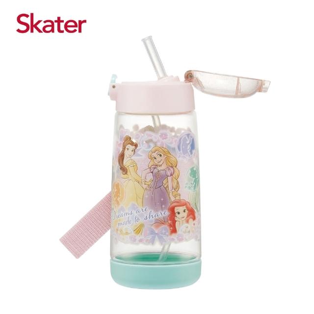【Skater】PET吸管-兒童水壺480ml(迪士尼)