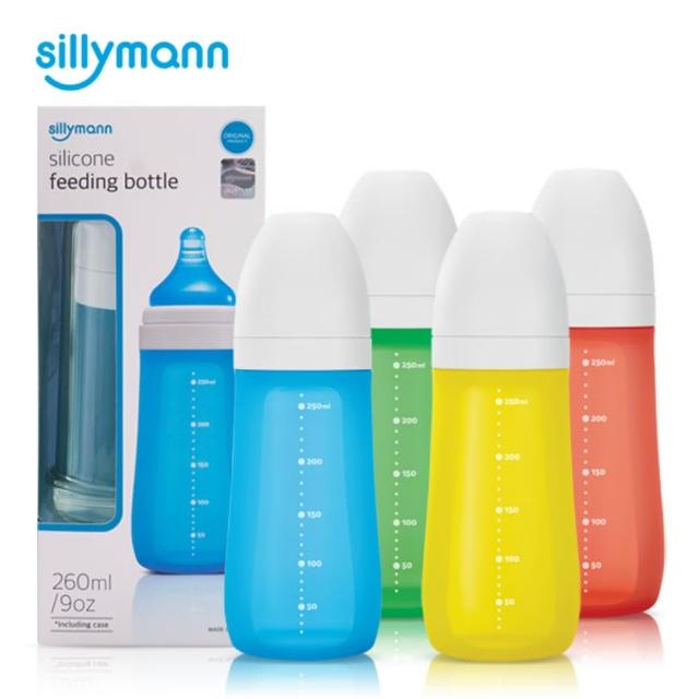 【sillymann】韓國100%鉑金矽膠奶瓶260ML