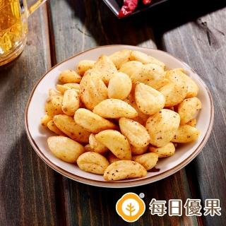 【每日優果】罐裝蒜頭酥-香辣180G(蒜頭脆片)