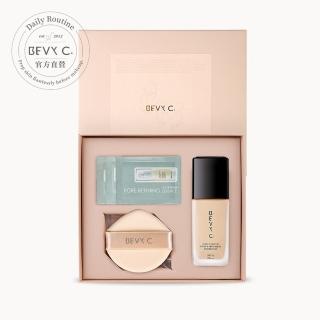 【BEVY C.】裸紗親膚 絲絨粉底精華 SPF35 PA+++ 30mL(2色可選)