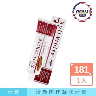 【NOW娜奧】清新肉桂牙膏 181g -8092-Now Foods