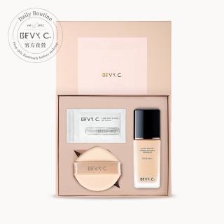 【BEVY C.】裸紗親膚 光感粉底精華 SPF35 PA+++ 30mL(拍拍氣墊上妝│2色可選)