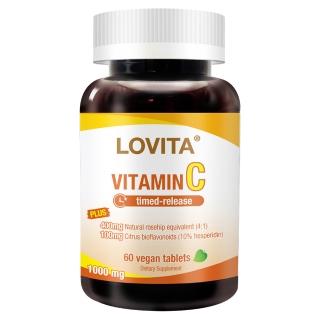 6618047 OL 【LOVITA愛維他】長效緩釋型維他命C素食錠1000mg(60錠)