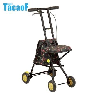 【TacaoF幸和】標準型助步車SICP01型-花漾黑