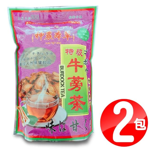 【二包】神農本草甘甜回味牛蒡茶1包600g(本草/茶類/牛蒡茶/台灣製造/袋裝)