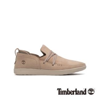 【Timberland】女款灰褐色磨砂革舒適透氣休閒鞋(A1YCKK51)