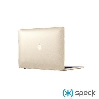 【Speck】Macbook Pro 13吋 2016/2018 SmartShell Glitter 霧透金色奈米玻璃水晶保護殼(保護殼)