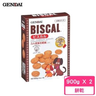 【GENDAI 現代】BISCAL 必吃客消臭餅乾 900g(300gX3袋)(2入組)