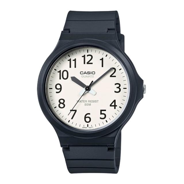【CASIO 卡西歐】經典日系簡約指針錶-9款任選（MW-240)