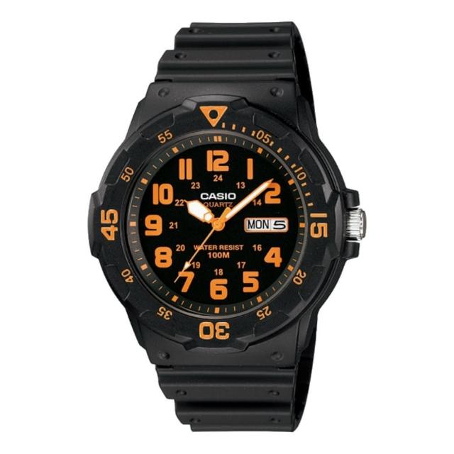 【CASIO 卡西歐】簡約數字指針錶(MRW-200H)