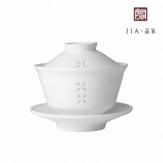 【JIA 品家】紛雪品茗系列-蓋碗(1入組)