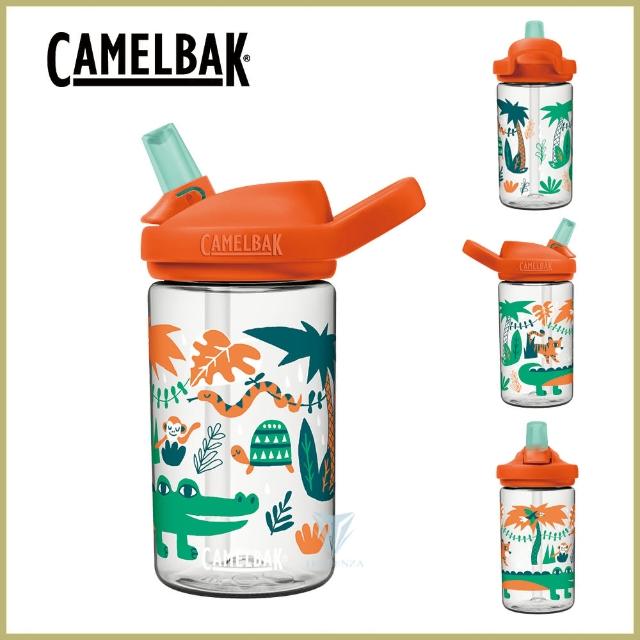 【CAMELBAK】400ml eddy+ 兒童吸管運動水瓶(夏季限定上市/原廠正貨/兒童水壺)