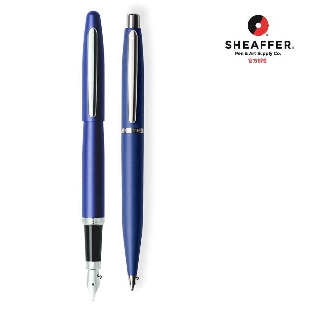 【SHEAFFER】VFM系列霓虹藍鋼筆+原子筆