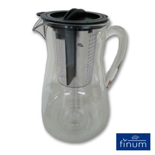 【Finum】冷泡控制壺1800ml(黑)