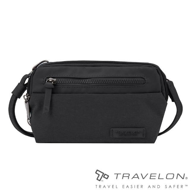 【Travelon】中性METRO肩背/腰包兩用休閒旅遊包(TL-43416/RFID個資防盜/防竊釦環/防盜網/護照包)
