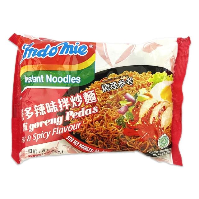 【蘋果市集】印尼Indomie營多炒麵-辣味(80g/包*40包入)