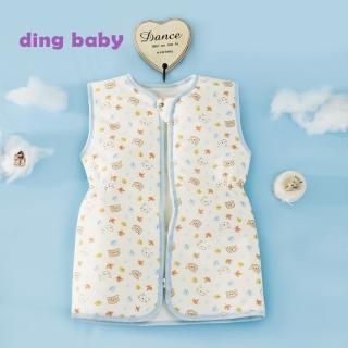 【ding baby】MIT台灣製派對熊厚鋪棉防踢被(拉鍊款)