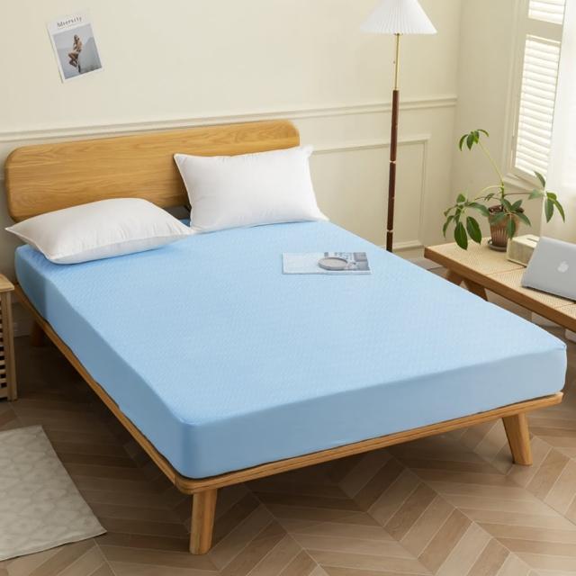【ALAI寢飾工場】100%防水床包式保潔墊 加大6尺 床包加高型38cm(台灣製/防蹣 多樣專利認證檢驗)