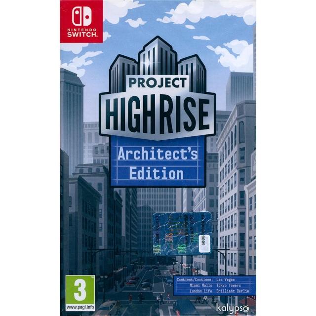 【Nintendo 任天堂】NS Switch 大廈管理者：建築師版 中英文歐版(Project Highrise: Architects Edition)