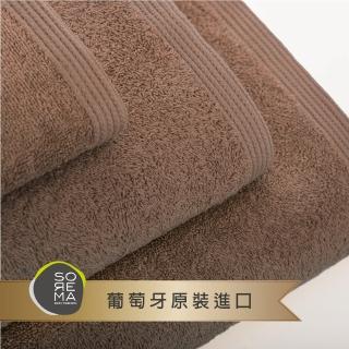 【Sorema 舒蕾馬】原色精緻毛巾 50x100cm 南歐陽光明星品牌(★泰迪棕 TAUPE★)